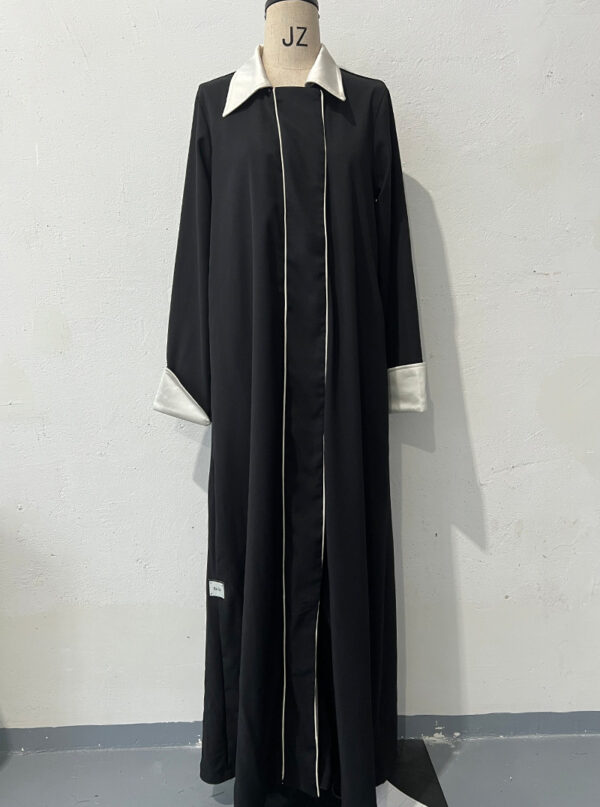 Women's Retro Biker's Mid-length Coat - Image 5