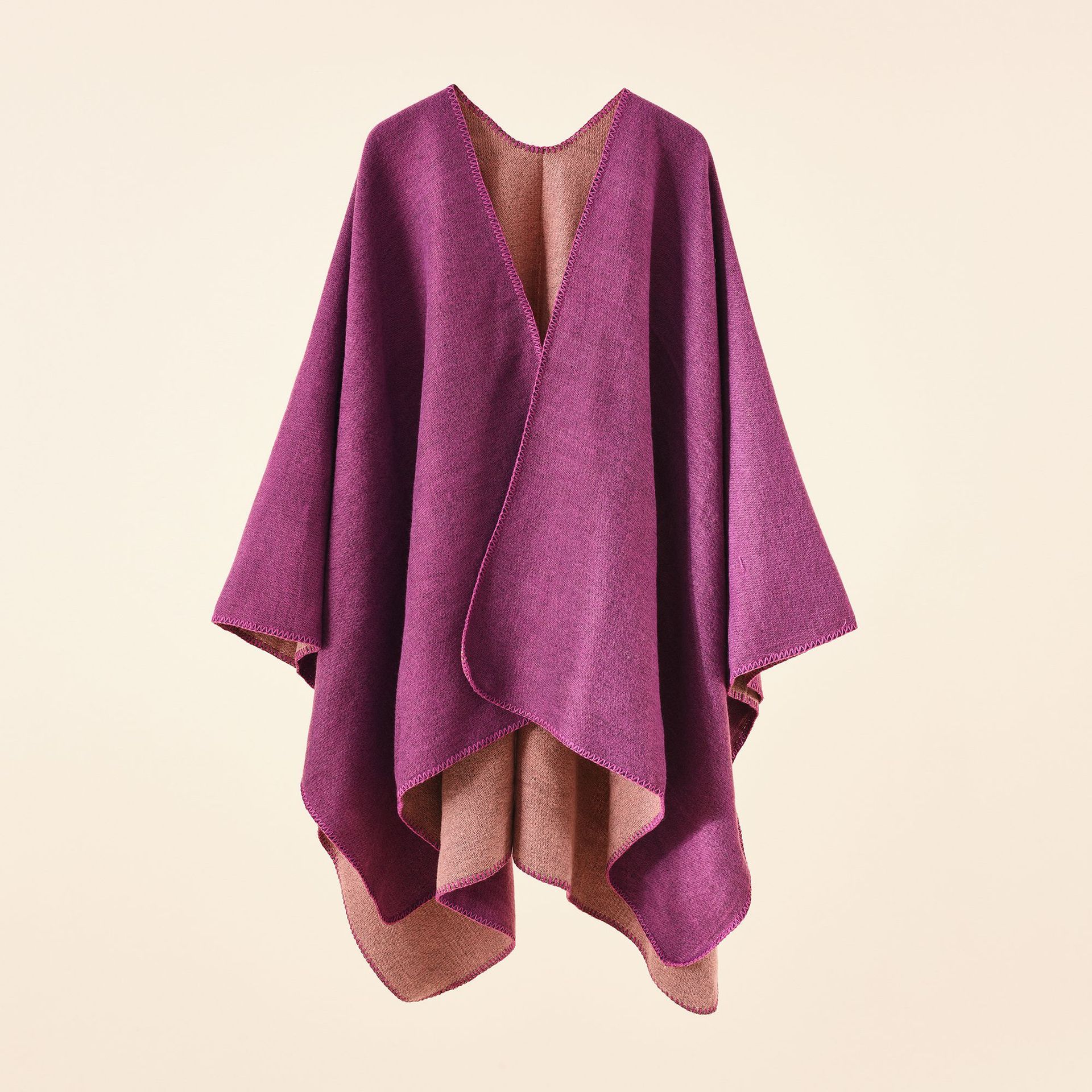 Winter Travel Warm Talma Women - Image 4