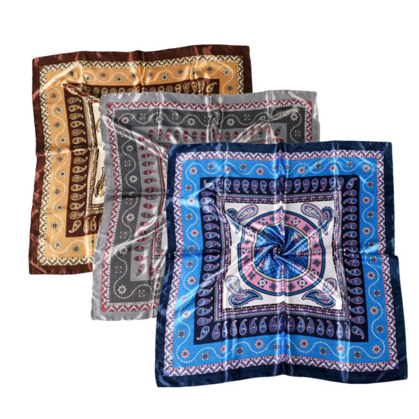 Women's Fashionable New Simple Pattern Silk Scarf