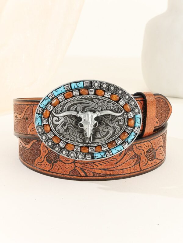 Western Denim Vintage Belt Belt European And American - Image 6