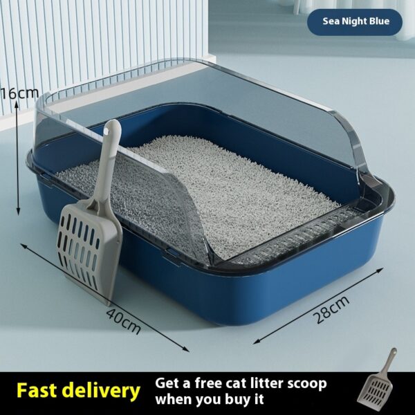 Litter Box Splash-proof Semi-closed - Image 5