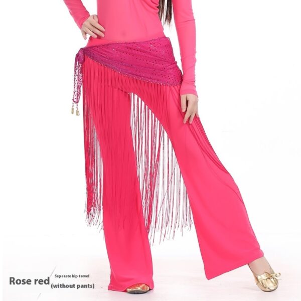 Highlight Tassels Waist Chain Practice Clothes Hip Scarf - Image 6