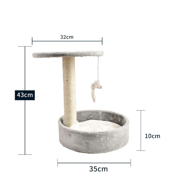 Cat Climbing Frame Litter Tree Integrated Grab - Image 5