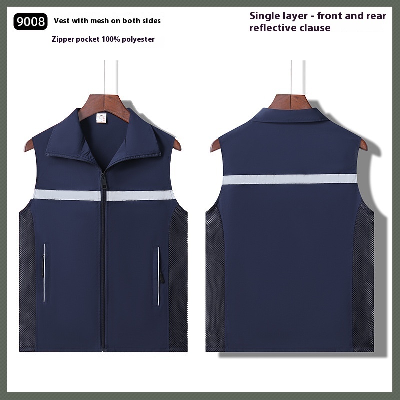 High-end Vest Outdoor Reflective Vest Overalls - Image 9