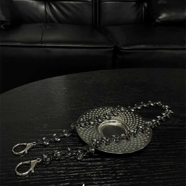 Spot Drill Long Chain Plus Lobster Buckle Fashion Clothing Bag Pants Decoration Accessories - Image 4