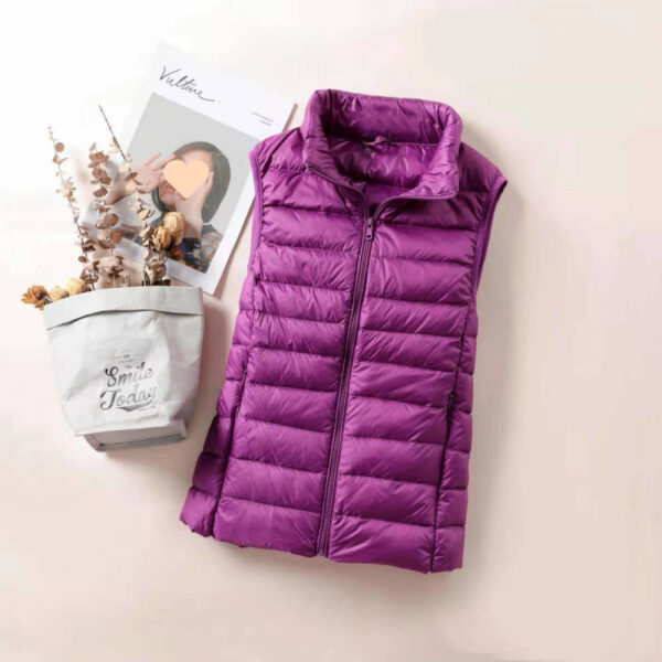 Down Close-fitting Fashion Casual Jacket Vest - Image 8