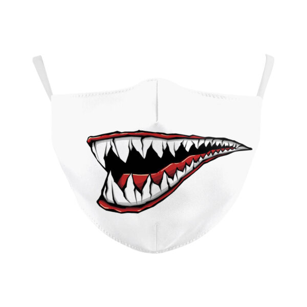 Digital Printing Wansheng Face Mask Skull Double-layer Dust Mask - Image 10