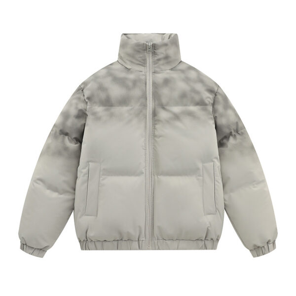 Casual Fashion Gradient Trendy Cotton Clothing Coat For Men - Image 2