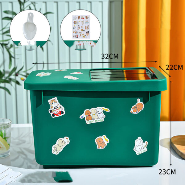 Cat Dog Food Storage Bucket Food Bucket Storage Box - Image 7