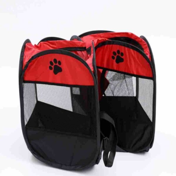 Octagonal Cage Fence Pet Cloth Tent Easy Storage Cat Nest - Image 3