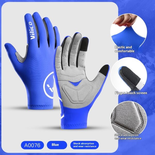 Spring And Summer Outdoor Mountain Bike Riding Gloves Thin Shock Absorption - Image 6
