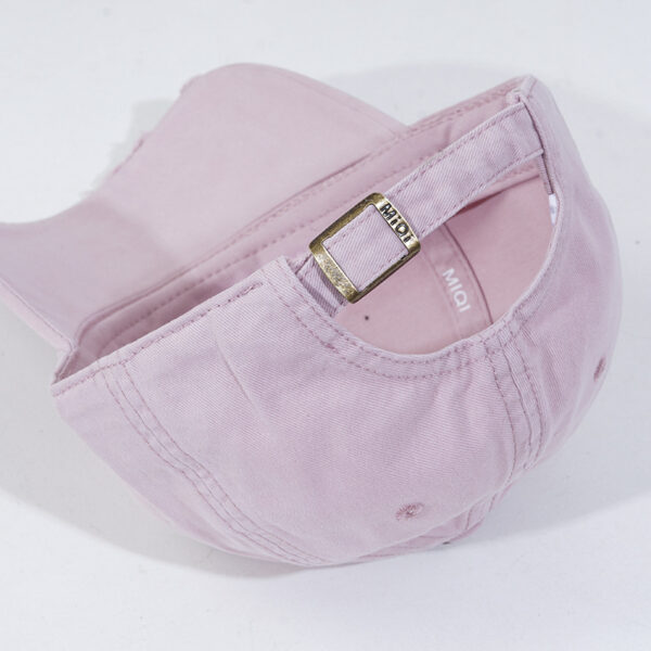 Fashionable All-match Soft Top Baseball Cap Ripped Sun-proof Peaked Cap - Image 7