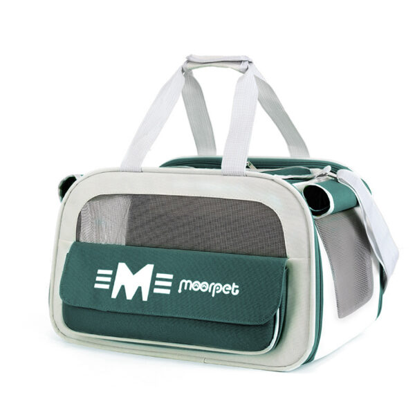 Cat Bag Portable Portable Crossbody Shoulder Pet Travel Breathable Large Capacity Cat Diaper Bag - Image 9