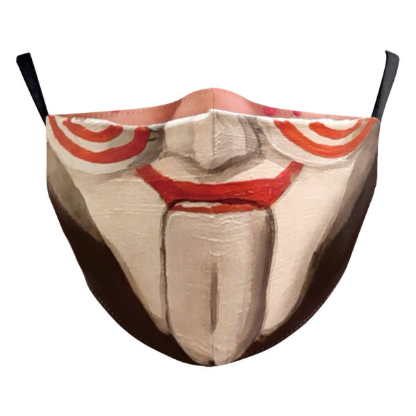 Halloween Digital Printing Funny Face Double-layer Dust Mask - Image 9