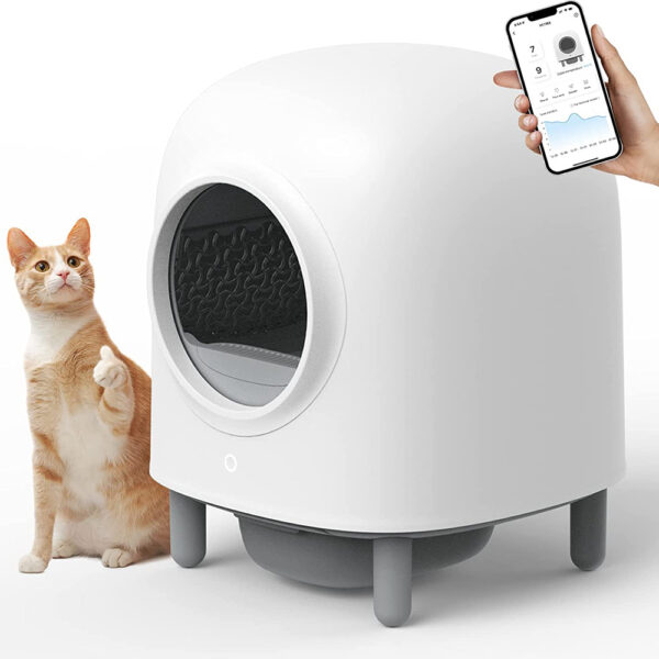 Fully Automatic Smart Cat Toilet Shovel Feces Fully Enclosed Deodorant Cat Litter Box - Image 4
