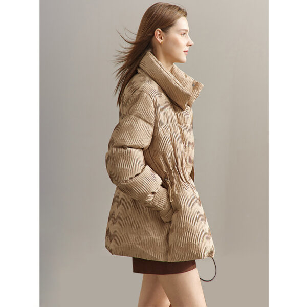 Black Technology Graphene Down Jacket Women's Stand Collar - Image 4