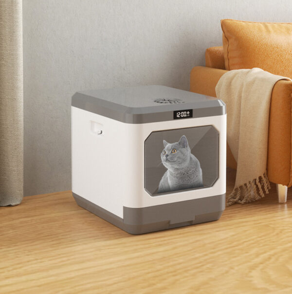 Fully Enclosed Cat Litter Basin Drawer Type - Image 5