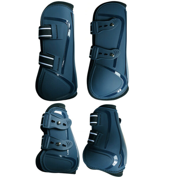 Color PU Hard Shell Barrier Horse Leg Guard - Image 7