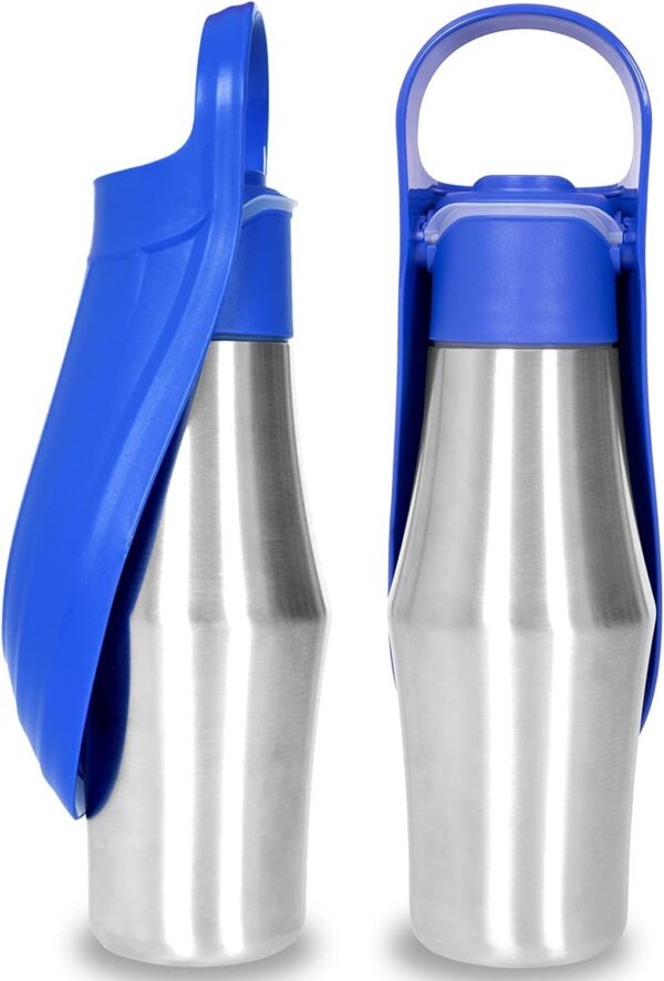 New Portable Pet Dog Water Bottle Soft Silicone Leaf Design For Dog Pets Outdoor Travel Drinking Bowls Water Dispenser - Image 7