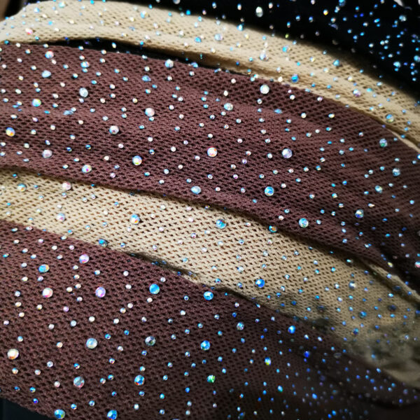 Fashion Rhinestone Mesh Stockings For Women - Image 3