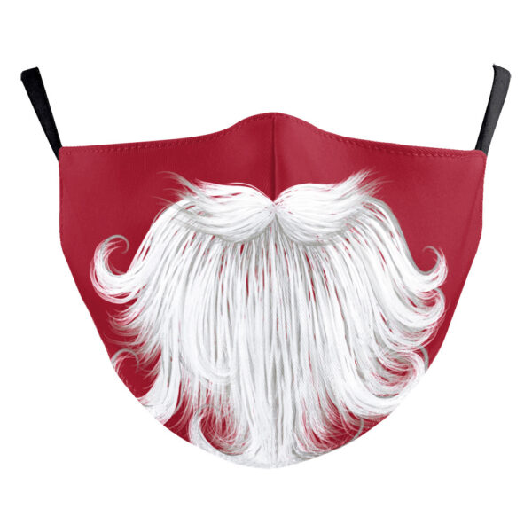 Christmas Digital Printing Protective Mask - Image 3