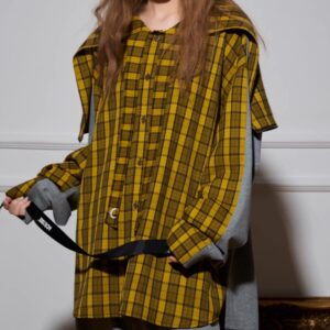 Cotton Hooded Cloak Shirt For Men And Women