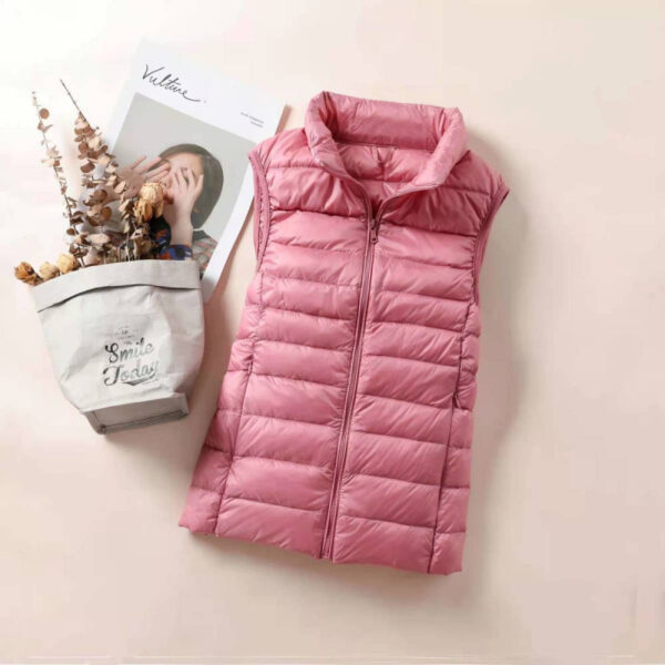 Down Close-fitting Fashion Casual Jacket Vest - Image 9