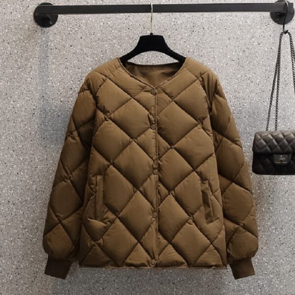 Short Down Jacket Women's Winter Korean Style Lightweight - Image 2