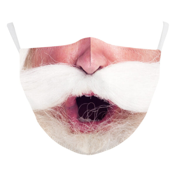 Christmas Digital Printing Protective Mask - Image 8