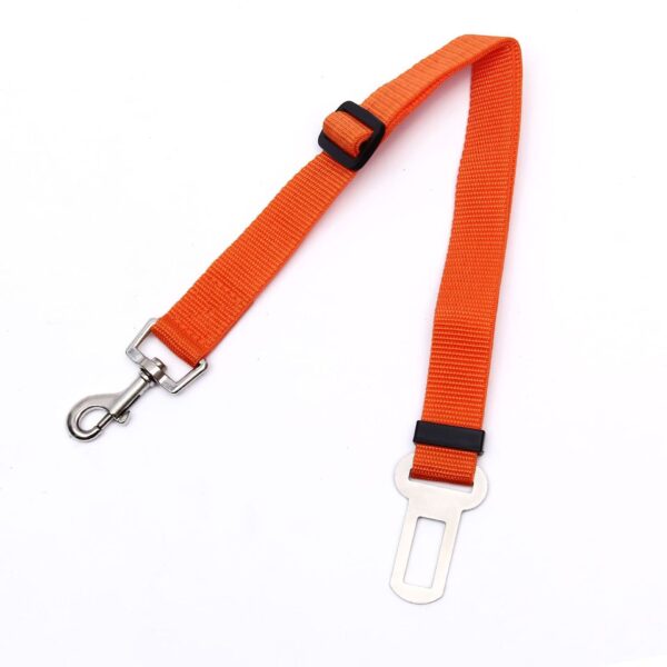 Pet Supplies Dog Car Dog Seat Belt Harness Leash Dog Collar Adjustable Seatbelt Leash For Small Medium Dog Traveling Accessories - Image 2