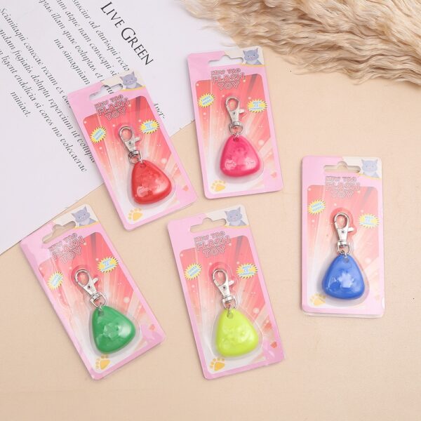 Silicone Triangle Pendant Light-emitting Pendant Pet Supplies Ornaments - Image 4