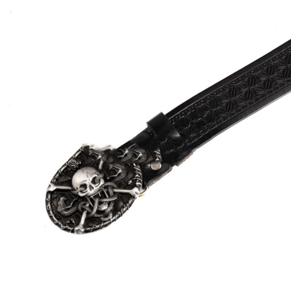 Zinc Alloy Personality Trend Buckle Retro Belt - Image 10