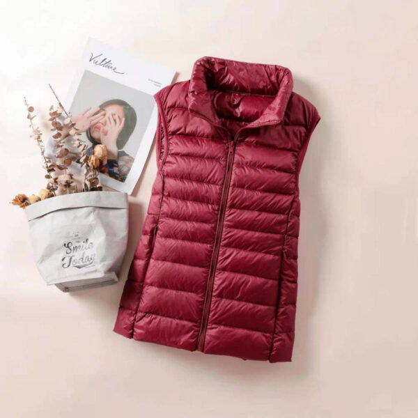 Down Close-fitting Fashion Casual Jacket Vest - Image 3