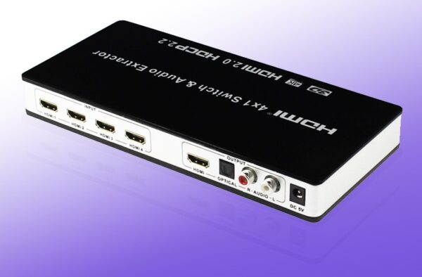 Switch With Audio Four In And One Out - Image 5