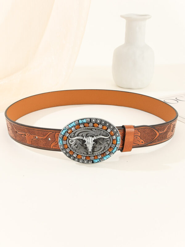 Western Denim Vintage Belt Belt European And American - Image 4