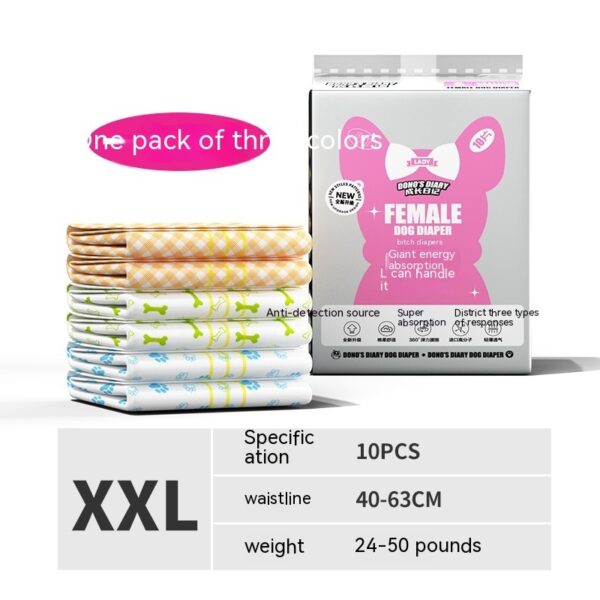 Disposable Female Dog Urinary Diaper Physiological Pants - Image 4