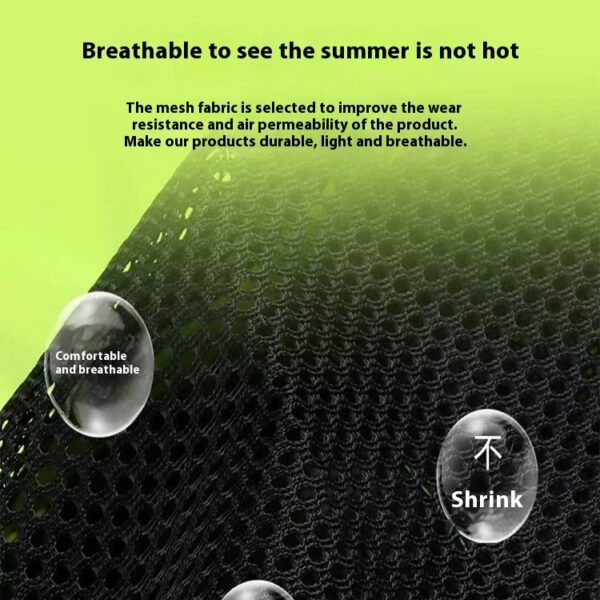 Multifunctional Reflective Traffic Breathable Vest Construction Duty Security Patrol Protective Clothing - Image 3