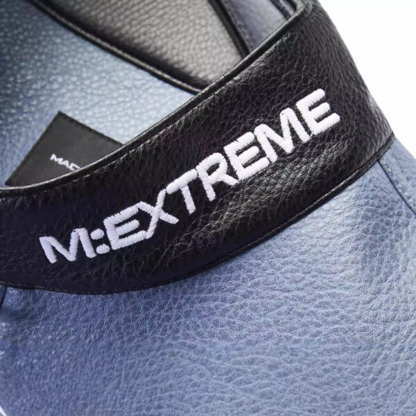 American-style Heavy Stitching Contrast Color PU Leather Motorcycle Clothing Coat Men And Women Fashion - Image 4